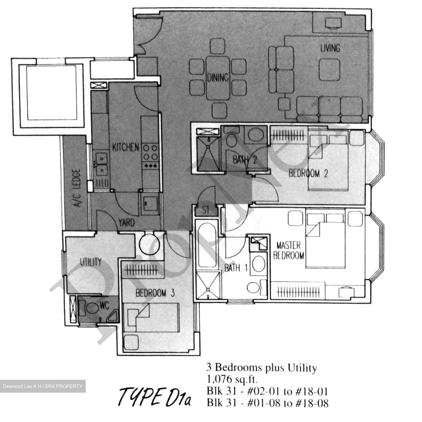 Evergreen Park (D19), Apartment #587734121